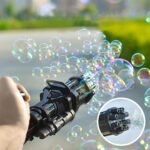 ⁦مسدس فقاعات صابون كهربائي للأطفال بتصميم مرح⁩ - الصورة ⁦2⁩